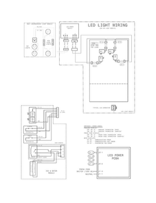 Wiring Schematic Diagram and Parts List for FFHB2740PE4  Frigidaire Refrigerator