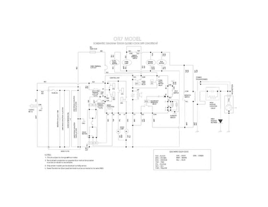 Wiring Diagram Diagram and Parts List for DGMV174KFC  Frigidaire Microwave