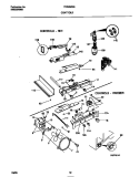 CONTROLS Diagram and Parts List for FRS28ZGED0  Frigidaire Refrigerator
