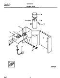 CONTROL PARTS Diagram and Parts List for WAC066F7A2  Frigidaire Air Conditioner