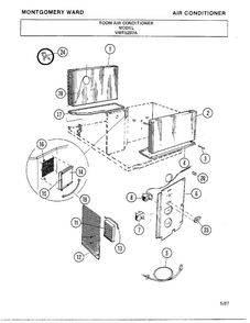 Part Location Diagram of 187C509H03 Frigidaire STRAP