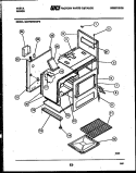 BODY PARTS Diagram and Parts List for 30DPMBWAN6  Tappan Range