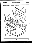 Part Location Diagram of 3205875 Frigidaire PANEL