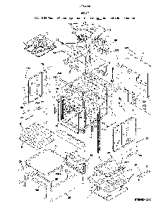 Body Diagram and Parts List for 790403412810  Kenmore Wall Oven