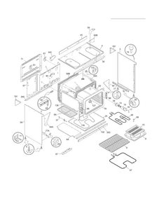 Part Location Diagram of 318251807 Frigidaire GUSSET