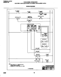 WIRING DIAGRAM Diagram and Parts List for FEF351SGWB  Frigidaire Range