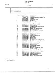 Electrical Equipment Page 6 Diagram and Parts List for 95-2182  Frigidaire Refrigerator