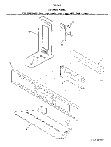 Control panel Diagram and Parts List for 79049612316  Kenmore Microwave
