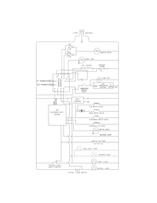 Wiring Schematic Diagram and Parts List for FFHS2622MMF  Frigidaire Refrigerator