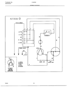 Wiring Diagram Diagram and Parts List for 5146002A  Frigidaire Air Conditioner
