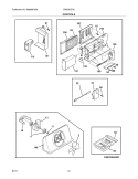 CONTROLS Diagram and Parts List for EW23CS70IB1  Electrolux Refrigerator
