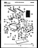 Part Location Diagram of 216169200 Frigidaire SHIELD-COMPRESSOR BASE