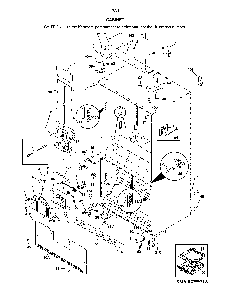 Cabinet Diagram and Parts List for 2537034341J  Kenmore Refrigerator