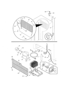 Part Location Diagram of 297337300 Frigidaire HARNESS-MAIN