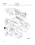 ICE CONTAINER Diagram and Parts List for WRS23MF5AS4  Westinghouse Refrigerator