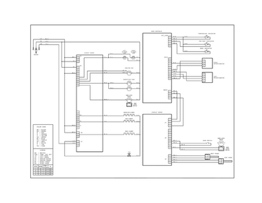 Wiring Diagram Diagram and Parts List for FPEH3077RFA  Frigidaire Range