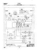 WIRING DIAGRAM Diagram and Parts List for FGF358CGSA  Frigidaire Range