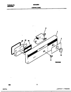 Frigidaire Mdb125rhb0 2 Diagram and Parts List for MDB125RHB0 V1 Frigidaire Refrigerator