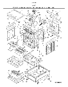 Body Diagram and Parts List for 7904252931A  Kenmore Range