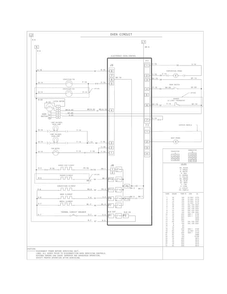 Wiring Diagram Diagram and Parts List for CGES3065PWA  Frigidaire Range