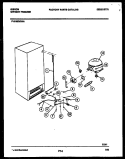 COMPRESSOR Diagram and Parts List for FV31M2WXHA  Gibson Freezer
