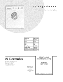 COVER Diagram and Parts List for GMT1670AS0  Frigidaire Washer