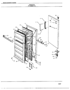 Part Location Diagram of 129670 Frigidaire Wire adjustin