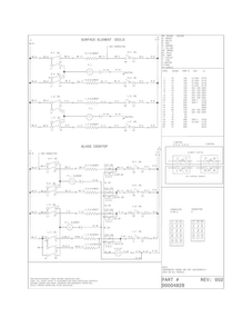 Wiring Diagram Diagram and Parts List for FFED3025PSE  Frigidaire Range