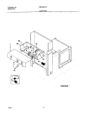 CONTROLS Diagram and Parts List for FAK103J1V3  Frigidaire Air Conditioner