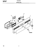 Part Location Diagram of 154229201 Frigidaire SEAL