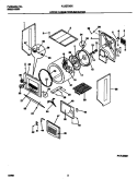 Part Location Diagram of 134031700 Frigidaire PANEL-FRONT ALMOND
