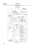 WIRING SCHEMATIC Diagram and Parts List for FRS26KF7AB4  Frigidaire Refrigerator