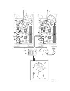 Induction Unit Diagram and Parts List for FGIS3065PFD  Frigidaire Range