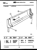 BACKGUARD Diagram and Parts List for CGC1M1WXB  Gibson Range