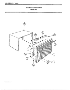 Part Location Diagram of A292106 Frigidaire Link