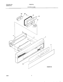 Part Location Diagram of 154378401 Frigidaire PANEL-CONTROL