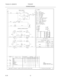 WIRING DIAGRAM Diagram and Parts List for FES300ASF  Frigidaire Range