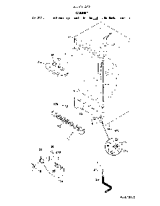 Cabinet Diagram and Parts List for 25321742515  Kenmore Freezer