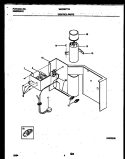CONTROL PARTS Diagram and Parts List for WAC067T7A1  Frigidaire Air Conditioner