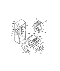 Part Location Diagram of 8009851 Frigidaire TRIM, HANDLE