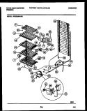 Part Location Diagram of 215071100 Frigidaire SECOND SHELF