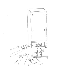 System Diagram and Parts List for FFPT12F0KV0  Frigidaire Refrigerator