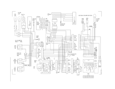 Wiring Diagram Diagram and Parts List for FFHS2612LS5  Frigidaire Refrigerator