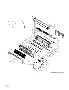 Part Location Diagram of 5304502544 Frigidaire TRANSFORMER