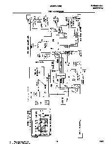 Wiring Diagram Diagram and Parts List for WRS20MQRCW0  Westinghouse Refrigerator