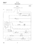 WIRING SCHEMATIC Diagram and Parts List for FRT17A2AW2  Frigidaire Refrigerator