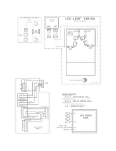 Wiring Diagram Diagram and Parts List for 25370313210  Kenmore Refrigerator
