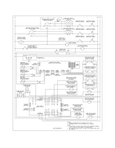 Wiring Diagram Diagram and Parts List for CGEF306TPFA  Frigidaire Range