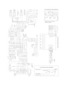 Wiring Diagram Diagram and Parts List for FFHS2622MSN  Frigidaire Refrigerator