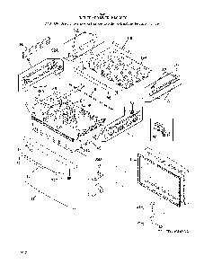 Freezer drawer, baskets Diagram and Parts List for 2537034241F  Kenmore Refrigerator